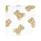 Hudson Baby Unisex Baby Flannel Cotton Washcloths, Teddy Bears 10 Pack, One Size