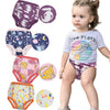 MooMoo Baby Absorbent Training Underwear 4 Packs Toddler Potty Training Pants for Boys and Girls-Cotton 5T