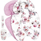 Mamatepe Infant Insert Compatible With 4Moms Mamaroo Rockaroo & Graco Duetsoothe Swing, Reversible Newborn Insert Head & Body Su
