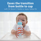 Dr. Brown'S Natural Flow Anti-Colic Options+ Narrow Sippy Bottle Starter Kit,8Oz/250Ml,With Level 3 Medium-Fast Flow Nipple And