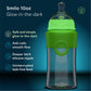 Smilo Baby Bottle Set With Stage 0 Slow Flow Anti Colic Nipple, 10 Oz / 300 Ml Capacity, 3X Pack Of Anti Colic Baby Bottles 0-3