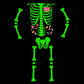 Popshion Halloween Pajamas Set For Toddler Girls Long Sleeve Funny 2 Piece Clothes Kids Skeleton Glow In The Dark Pjs Sleepwear