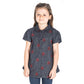 Cherry Crumble Grey Embroidery & Printed 100% Cotton Half Sleeves Peter Pan Collar Casual Wear Regular Fit Embroidered Summer To