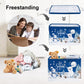 Clastyle Winter Animals Storage Basket Christmas Snowman Penguin Gift Basket Kid Polar Bear Deer Owl Seal Nursery Bin Large Clot