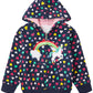 Popshion Girls Unicorn Sweatshirt Valentine'S Day Kids Heart Print Fall Jacket Zip Up Toddler Hooded Coats Rainbow Hoodie Outerw