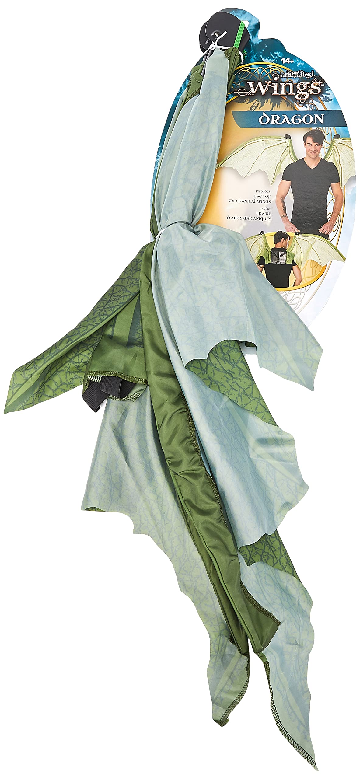 Rubie'S Mechanical Wings Costume Accessory Green
