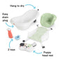 Fisher-Price Baby To Toddler Bath 4-In-1 Sling N Seat Tub With Removable Infant Support And 2 Toys, Puppy Perfection