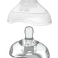 Kiinde Twist Active Latch Nipples for Breast Milk or Formula Feeding - Fast Flow (2 Pack)