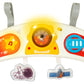 Kiddie Play Baby Crib Toy Hanging for Rail - 3-in-1 Musical Baby Activity Center with Lights & Sounds - Tummy Time Infant Toys f