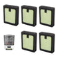 5Pcs Hepa Filter Replacement Compatible With Baby Brezza Bottle Dryer Advanced And Baby Brezza Bottle Washer Pro
