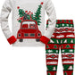 Little Boys Girls Christmas Pajamas Sets For Toddler 100% Cotton Dinosaur Planet Sleepwear Long Sleeve 2 Piece Kids Clothes Pjs