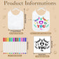 Panitay 100 Pcs Diy Baby Bibs Decorating Kit 50 White Bibs 25 Stencils 24 Fabric Markers 1 Baby Shower Game Sign(Kraft)