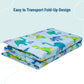 Wildkin Kids Nap Mat Cover - Soft, Sewn-In Flap, Durable & Fits 1.5' Vinyl Sleep Mats - Dinosaur Land