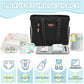 Pritent Diaper Bag Tote For Working Mom, Large Travel Diaper Tote For Mom And Dad With 15 Inch Laptop Sleeve, Mommy Bag Maternit