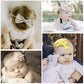 Dreshow Bqubo Baby Girl Bows And Headbands Soft Nylon Hairbands Elastics Handmade Girls Flower Hair Accessories For Newborn Infa