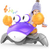 Yeaye Crawling Crab Baby Toys Infant - Tummy Time Toy Gifts for 3 4 5 6 7 8 9 10 11 12 Boy Girl with Learning Crawl System Music