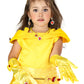 Aoiviss Princess Dress For Girls Off Shoulder Layered Yellow Princess Dress Up Clothes With Accessories Halloween Cosplay
