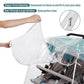Double Stroller Rain Cover, Waterproof Weather Shield For Side By Side Baby Double Stroller, Twins Stroller Cover For Rain/Wind/