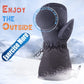 Bavst Winter Kids Waterproof Gloves For Boys Girls Snow Ski Toddler Baby Mittens Outdoor For Infant Teens 1-5T (N-Black, L(4-6T)