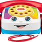 Fisher-Price Toddler Pull Toy Chatter Telephone Pretend Phone with Rotary Dial and Wheels for Walking Play Ages 1+ years