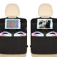 Dear Auto Car Backseat Organizer - Car Seat Protector - 2 Pack - Premium Quality Car Kick Mats With 10' Tablet Holder - Extra L
