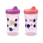 NUK Hide n Seek Hard Spout Cup | Sippy Cup with Color-Changing Designs | 2 Count (Pack of 1)