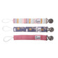 Copper Pearl Premium Knit Pacifier Holders 3-Pack: Stylish Stainless Steel Clips For Baby Girls And Boys - Prevent Floor Drops -
