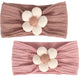 Kps Floral Headband For Baby Girls | Soft Nylon Elastic Flower Hair Band | Stretch Comfortable Floral Hairband For Newborn To To