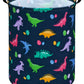 ACMUUNI 19.7 Round Dino Pattern Laundry Gift Basket Storage Laundry Hamper Laundry Basket Baby Toys Nursery Bin with Handles,Sto