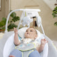 Ingenuity Simplecomfort Lightweight Multi-Direction Compact Baby Swing, 6 Speeds, Nature Sounds & Vibrations - Everston