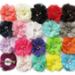 Baby Girls Chiffon Flower Hair Clips With Rhinestones And Pearl,Yycraft 40 Pcs Party Wedding 2' Hair Accessory For Kids Toddler