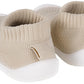 Baby Socks Boys Girls Breathable Walking Shoes Toddler Slippers Infant Shoes Toddle Sneaker With Soft Rubber Sole,Khaki-2
