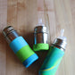 Pura Kiki Silicone Bottle Bumper - Plastic-Free, Medical-Grade, Dishwasher Safe, Protective, Leakproof Cover & Anti-Slip Bottom