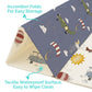 Jumpoff Jo - Large Waterproof Foam Padded Play Mat For Infants, Babies, Toddlers, Play Pens & Tummy Time, Foldable Activity Mat,
