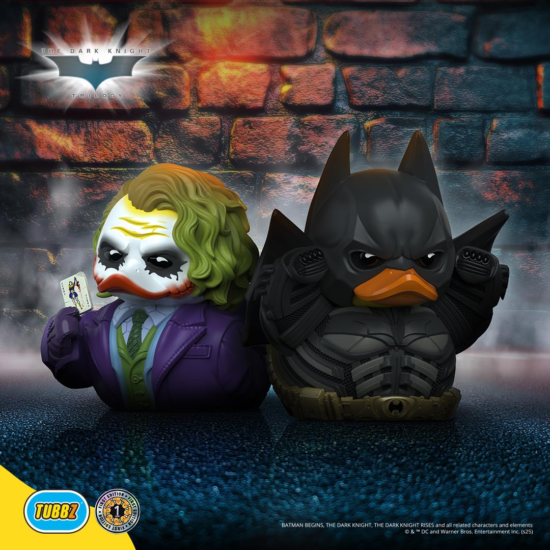 TUBBZ First Edition: Batman The Dark Knight - Batman Cosplaying Rubber Duck Vinyl Figure
