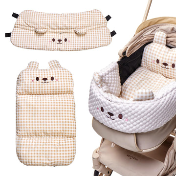 PETTENA Stroller Cover for Pets, Removable & Washable Dog Stroller Cushion, Both Side Used Pet Strolling Cushion for Dogs & Cats