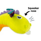 Lamaze Flip Flap Dragon Clip On Car Seat and Stroller Toy - Soft Baby Hanging Toys - Baby Crinkle Toys with High Contrast Colors