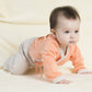 Babysoy Kimono Bodysuit (Baby) - Cantaloupe-6-12 Months