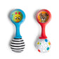 Baby Einstein Shake & Groove Toy Maracas for Baby, Instrument Toy Baby Rattle with Soft Ends, Ages 3+ Months