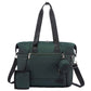Lovevook Diaper Bag Tote, Large Baby Tote Bag, Travel Diaper Tote For Mom And Dad With Changing Pad And First Aid Bag,Green