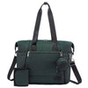 Lovevook Diaper Bag Tote, Large Baby Tote Bag, Travel Diaper Tote For Mom And Dad With Changing Pad And First Aid Bag,Green