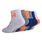 Under Armour Baby Boys Multi Pack Donut Essential Quarter Sock, Multi, 0-6 Months
