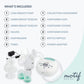 Motif Medical Luna Double Electric Breast Pump - Easy To Use, Quiet Motor, Built-In Led Night Light - Outlet Required