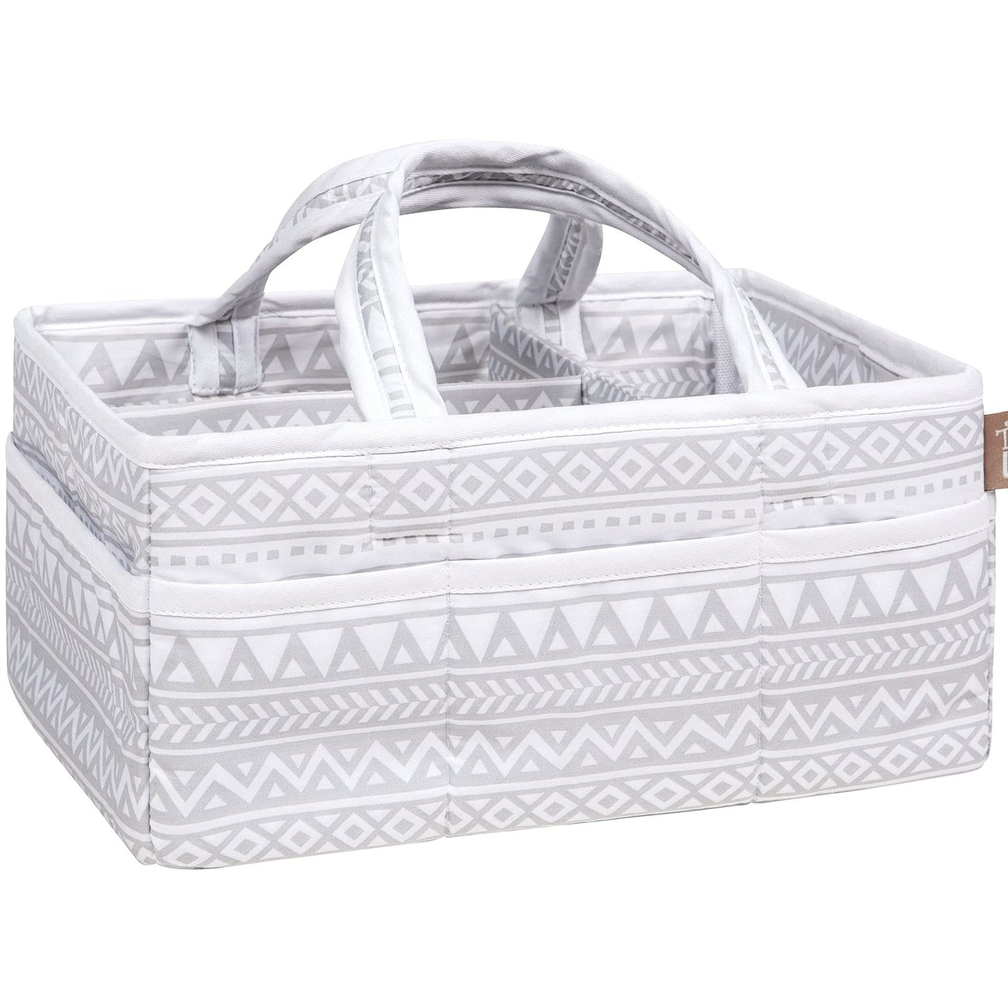 Trend Lab Mountain Baby Storage Caddy For Diaper Changing And Organizer For Newborn Essentials, 12 in x 6 in x 8 in