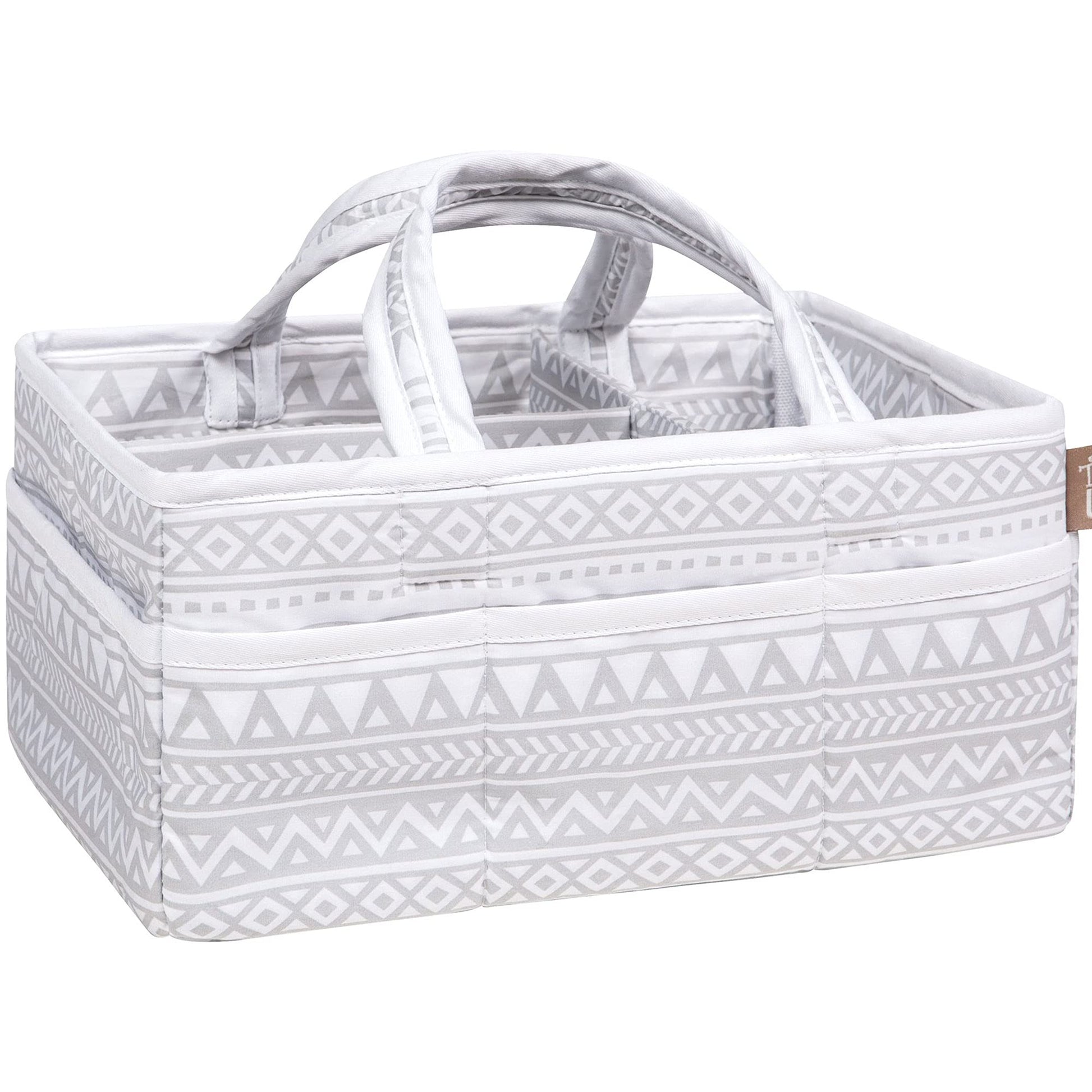 Trend Lab Mountain Baby Storage Caddy For Diaper Changing And Organizer For Newborn Essentials, 12 in x 6 in x 8 in