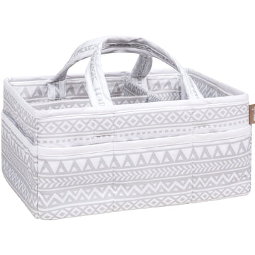 Trend Lab Mountain Baby Storage Caddy For Diaper Changing And Organizer For Newborn Essentials, 12 in x 6 in x 8 in