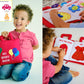 My Quiet Book by Pockets of Learning Montessori Basic Life Skills Activity Toy | Interactive Early Education Preschool Activity