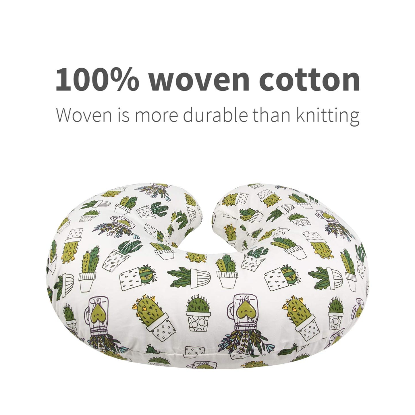 Alvababy Nursing Pillow Cover Slipcover Soft And Comfortable Feathers Design Maternity Breastfeeding Newborn Infant Feeding Cush