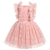Toddler Wedding Dress, Baby Girl Dress, Dress For Baby Girl, Toddler Birthday Dress Infant Ruffled Embroidered Special Occasion
