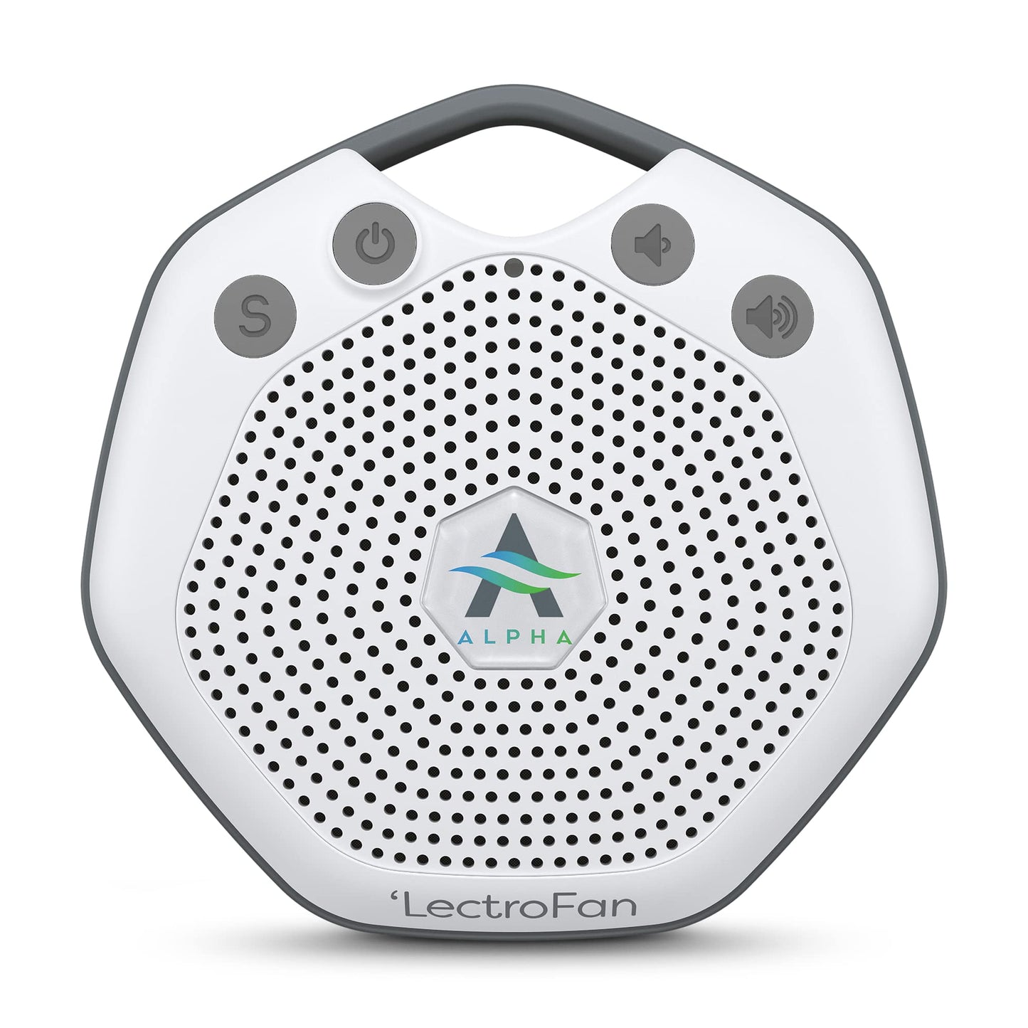 Adaptive Sound Technologies Lectrofan Alpha Portable Sleep Sound Machine With 7 Soothing Non-Looping Guaranteed Sounds With Fan,
